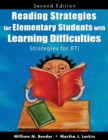 Reading Strategies for Elementary Students With Learning Difficulties : Strategies for RTI - eBook