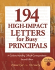 194 High-Impact Letters for Busy Principals : A Guide to Handling Difficult Correspondence - eBook