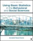 Using Basic Statistics in the Behavioral and Social Sciences - Book