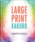 Large Print Kakuro - Book