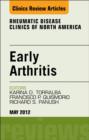 Early Arthritis, An Issue of Rheumatic Disease Clinics - eBook