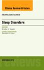 Sleep Disorders, An Issue of Neurologic Clinics : Volume 30-4 - Book