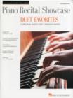 Piano Recital Showcase : Duet Favorites - Book