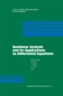 Nonlinear Analysis and its Applications to Differential Equations - eBook