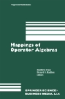 Mappings of Operator Algebras : Proceedings of the Japan-U.S. Joint Seminar,University of Pennsylvania, 1988 - eBook