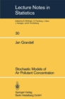 Stochastic Models of Air Pollutant Concentration - eBook