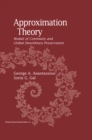 Approximation Theory : Moduli of Continuity and Global Smoothness Preservation - eBook