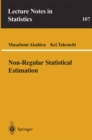 Non-Regular Statistical Estimation - eBook