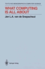 What Computing Is All About - eBook
