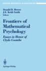 Frontiers of Mathematical Psychology : Essays in Honor of Clyde Coombs - eBook