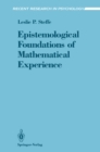 Epistemological Foundations of Mathematical Experience - eBook
