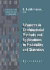 Advances in Combinatorial Methods and Applications to Probability and Statistics - eBook