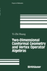 Two-Dimensional Conformal Geometry and Vertex Operator Algebras - eBook