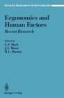 Ergonomics and Human Factors : Recent Research - eBook