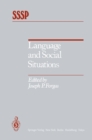 Language and Social Situations - eBook
