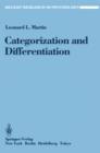 Categorization and Differentiation : A Set, Re-Set, Comparison Analysis of the Effects of Context on Person Perception - eBook