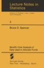 Benefit-Cost Analysis of Data Used to Allocate Funds - eBook