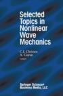 Selected Topics in Nonlinear Wave Mechanics - Book