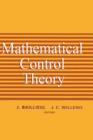 Mathematical Control Theory - Book