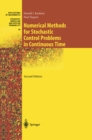 Numerical Methods for Stochastic Control Problems in Continuous Time - eBook