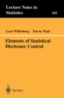 Elements of Statistical Disclosure Control - eBook