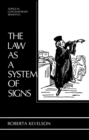 The Law as a System of Signs - eBook