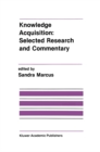 Knowledge Acquisition: Selected Research and Commentary : A Special Issue of Machine Learning on Knowledge Acquisition - eBook