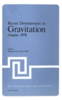 Recent Developments in Gravitation : Cargese 1978 - eBook