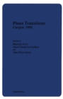 Phase Transitions Cargese 1980 - eBook