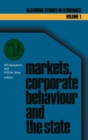 Markets, corporate behaviour and the state : International aspects of industrial organization - eBook