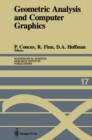 Geometric Analysis and Computer Graphics : Proceedings of a Workshop held May 23-25, 1988 - eBook