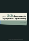 Advances in Cryogenic Engineering - eBook