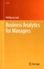 Business Analytics for Managers - Book