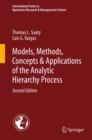 Models, Methods, Concepts & Applications of the Analytic Hierarchy Process - eBook