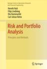 Risk and Portfolio Analysis : Principles and Methods - eBook
