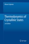 Thermodynamics of Crystalline States - eBook