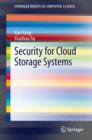 Security for Cloud Storage Systems - eBook
