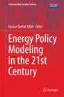 Energy Policy Modeling in the 21st Century - eBook