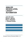 Analog Device-Level Layout Automation - eBook