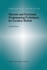 Discrete and Fractional Programming Techniques for Location Models - eBook