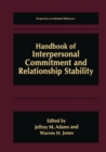 Handbook of Interpersonal Commitment and Relationship Stability - eBook