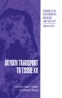 Oxygen Transport to Tissue XX - eBook