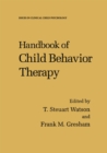 Handbook of Child Behavior Therapy - eBook
