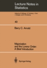 Majorization and the Lorenz Order: A Brief Introduction - eBook