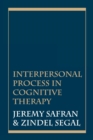 Interpersonal Process in Cognitive Therapy - eBook