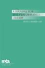 Manual for the Performance Library - eBook