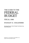 Guide to the Federal Budget : Fiscal 1998 - eBook