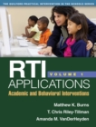 RTI Applications, Volume 1 : Academic and Behavioral Interventions - eBook