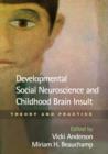 Developmental Social Neuroscience and Childhood Brain Insult : Theory and Practice - Book