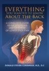 Everything You Wanted to Know About the Back : A Consumers Guide to the Diagnosis and Treatment of Lower Back Pain - eBook